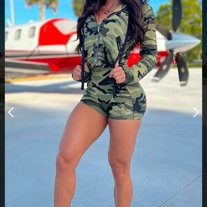 Camouflage Two-Piece Set